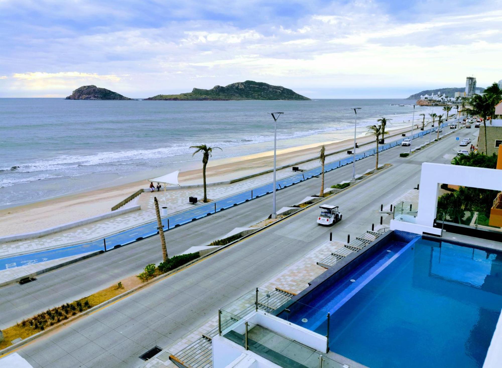 Coral Island Beach View Hotel Mazatlan Exterior photo