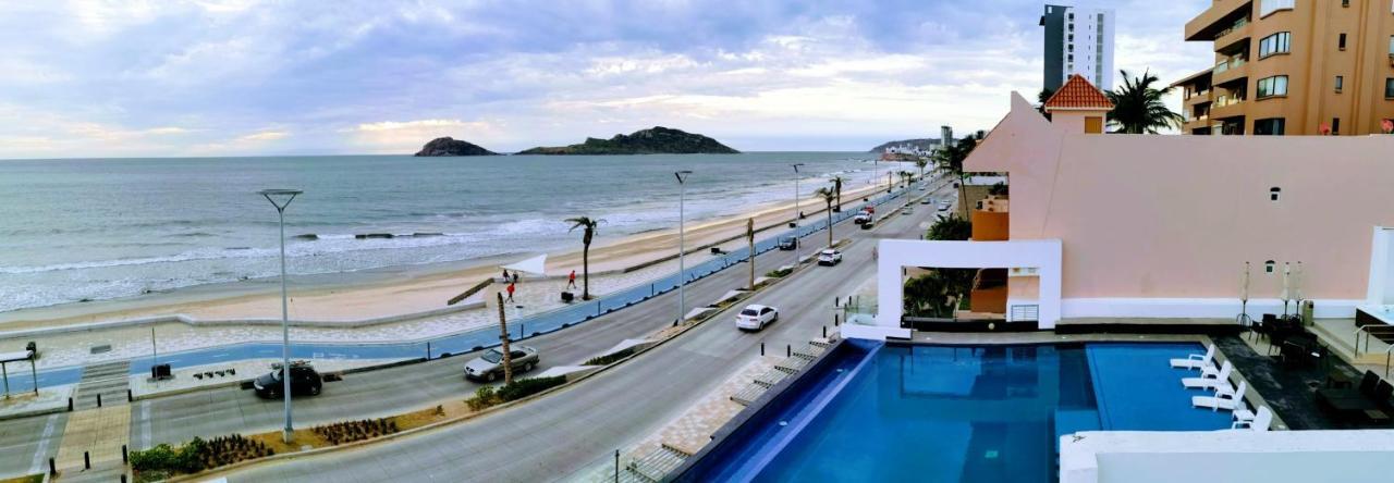 Coral Island Beach View Hotel Mazatlan Exterior photo